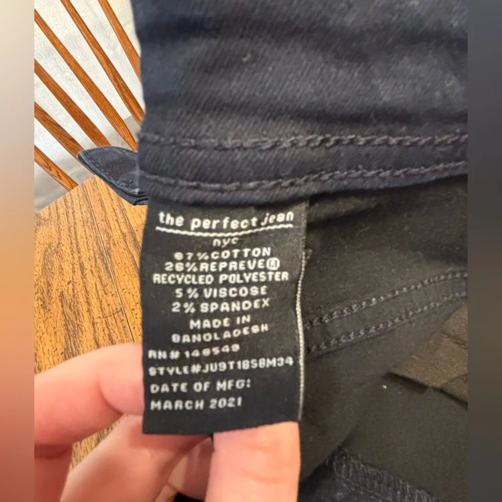 NWT The Perfect Jean slim fit men’s 34x34 - Picture 8 of 12